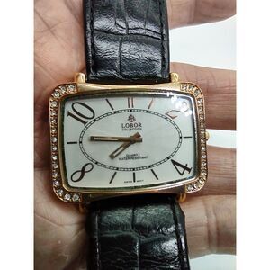 Lobor Collection Swiss Movement Ladies Vintage Watch 23 karat gold-plated 7033l